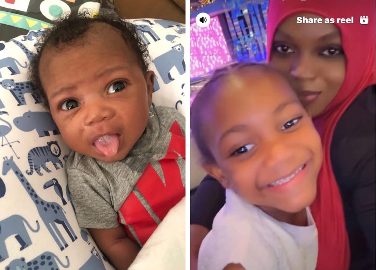 Lailah Abdul-Mateen with her children